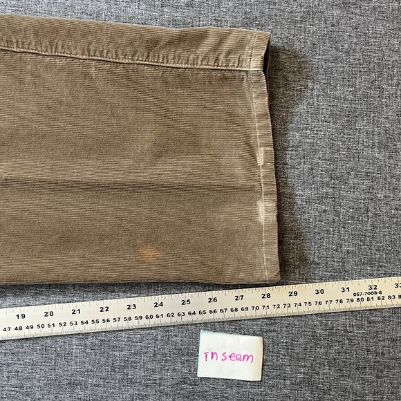 Ermenegildo Zegna Made in Italy Flat Front Corduroy Pants - Men's Size 40*28 - Picture 10 of 13